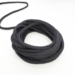 Шнур для одежды d-4.5мм, цвет Серый (на отрез)  в Дербенте