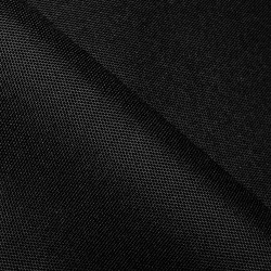 Ткань Оксфорд 600D PU, Черный (на отрез)  в Дербенте