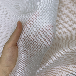 Сетка 3D трехслойная Air mesh 160 гр/м2, цвет Белый (на отрез)  в Дербенте