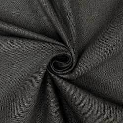 Ткань Рогожка (мебельная), цвет Тёмно-Серый (на отрез)  в Дербенте
