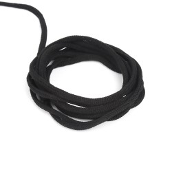 Шнур для одежды 4,5 мм, цвет Чёрный (на отрез)  в Дербенте