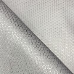 Ткань Оксфорд 300D PU Рип-Стоп СОТЫ, цвет Светло-Серый (на отрез)  в Дербенте