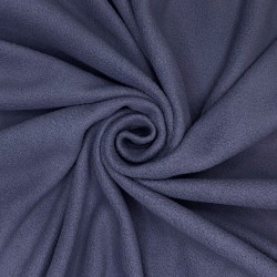 Ткань Флис Односторонний 130 гр/м2, цвет Темно-серый (на отрез)  в Дербенте