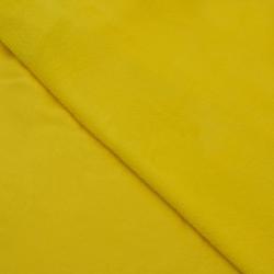 Флис Односторонний 180 гр/м2, Желтый (на отрез)  в Дербенте