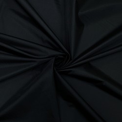 Ткань Дюспо 240Т WR PU Milky, цвет Черный (на отрез)  в Дербенте