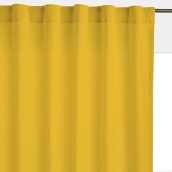 Штора уличная на Трубной ленте (В-220*Ш-145) Желтая, (ткань Оксфорд 600)  в Дербенте